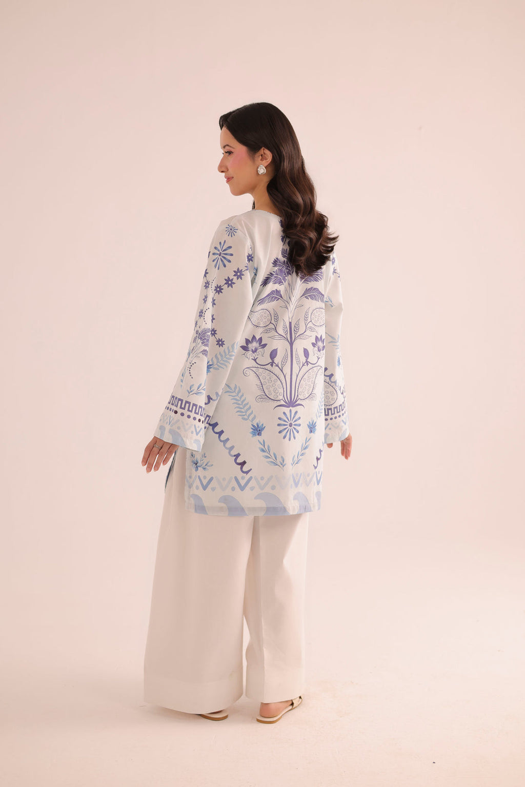 The Porcelain Dream Tunic Set