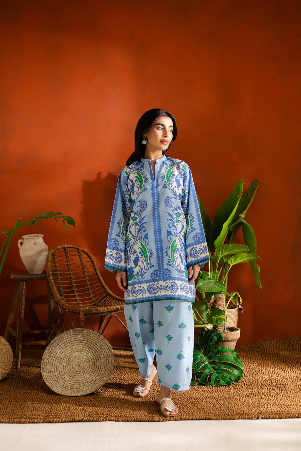 The Cerulean Oasis Co-ord Set