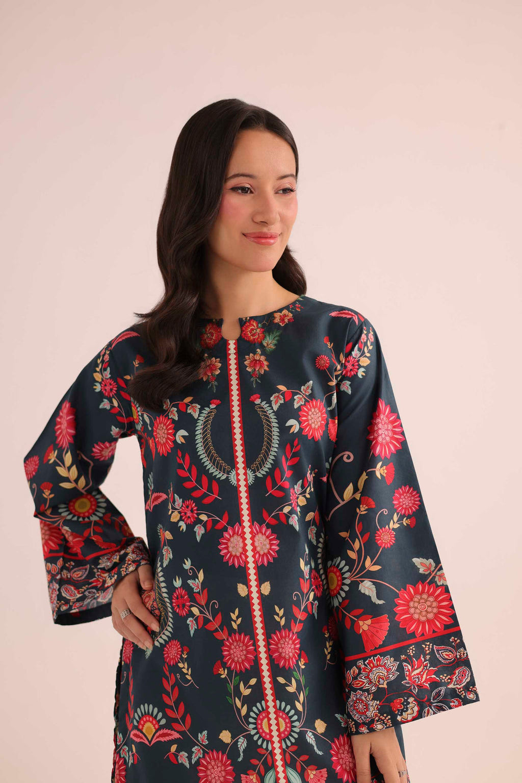 Elegant & Ethereal Embroidered Tunic Set