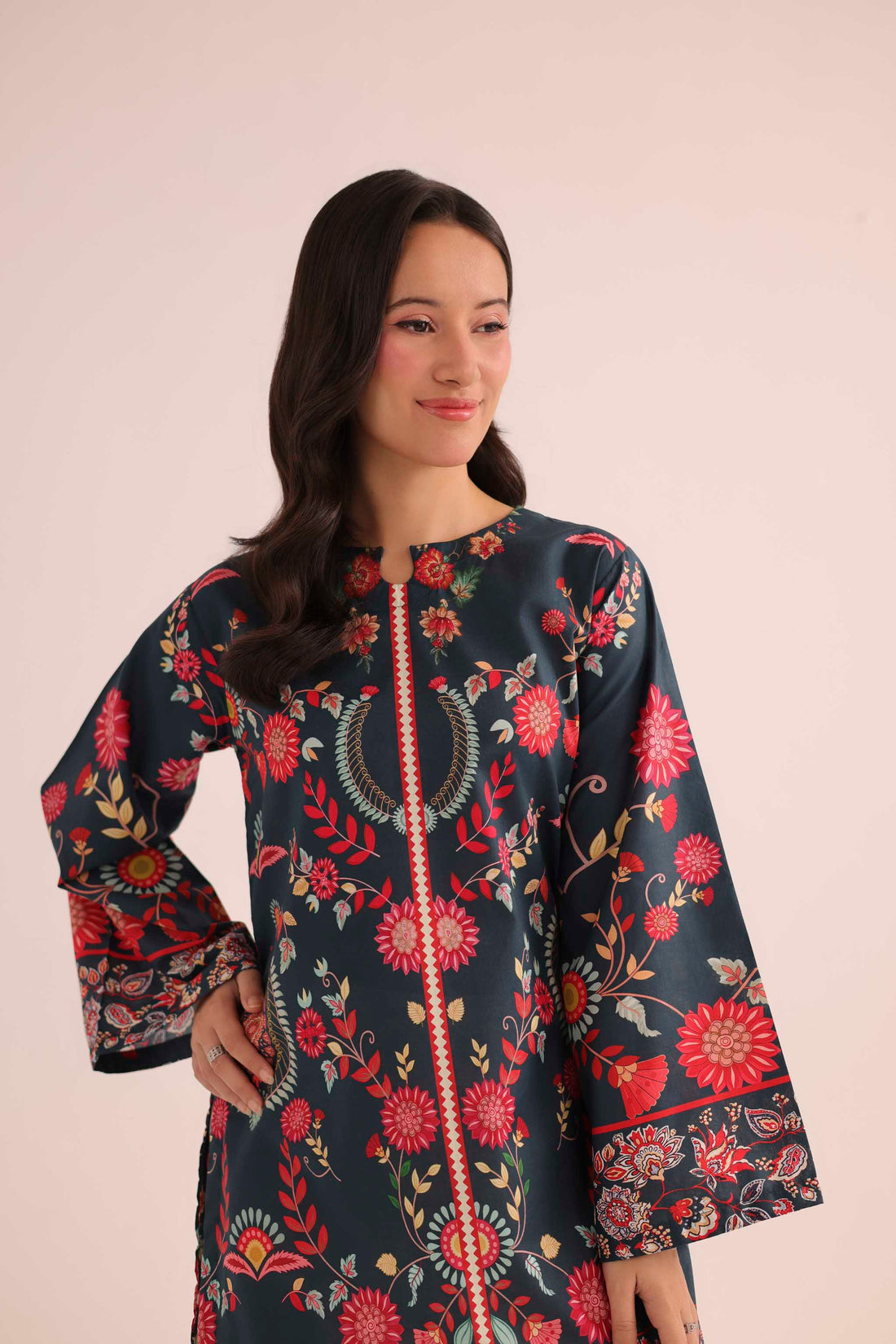 Elegant & Ethereal Embroidered Tunic Set