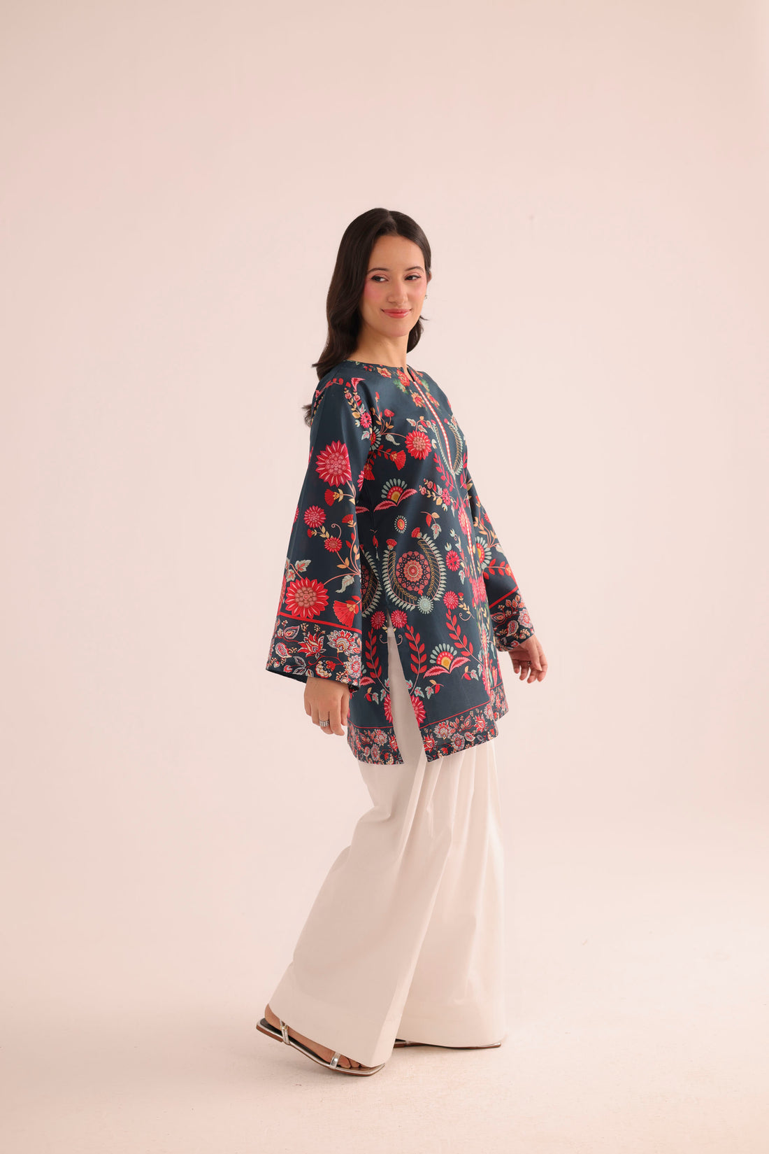 Elegant & Ethereal Embroidered Tunic Set