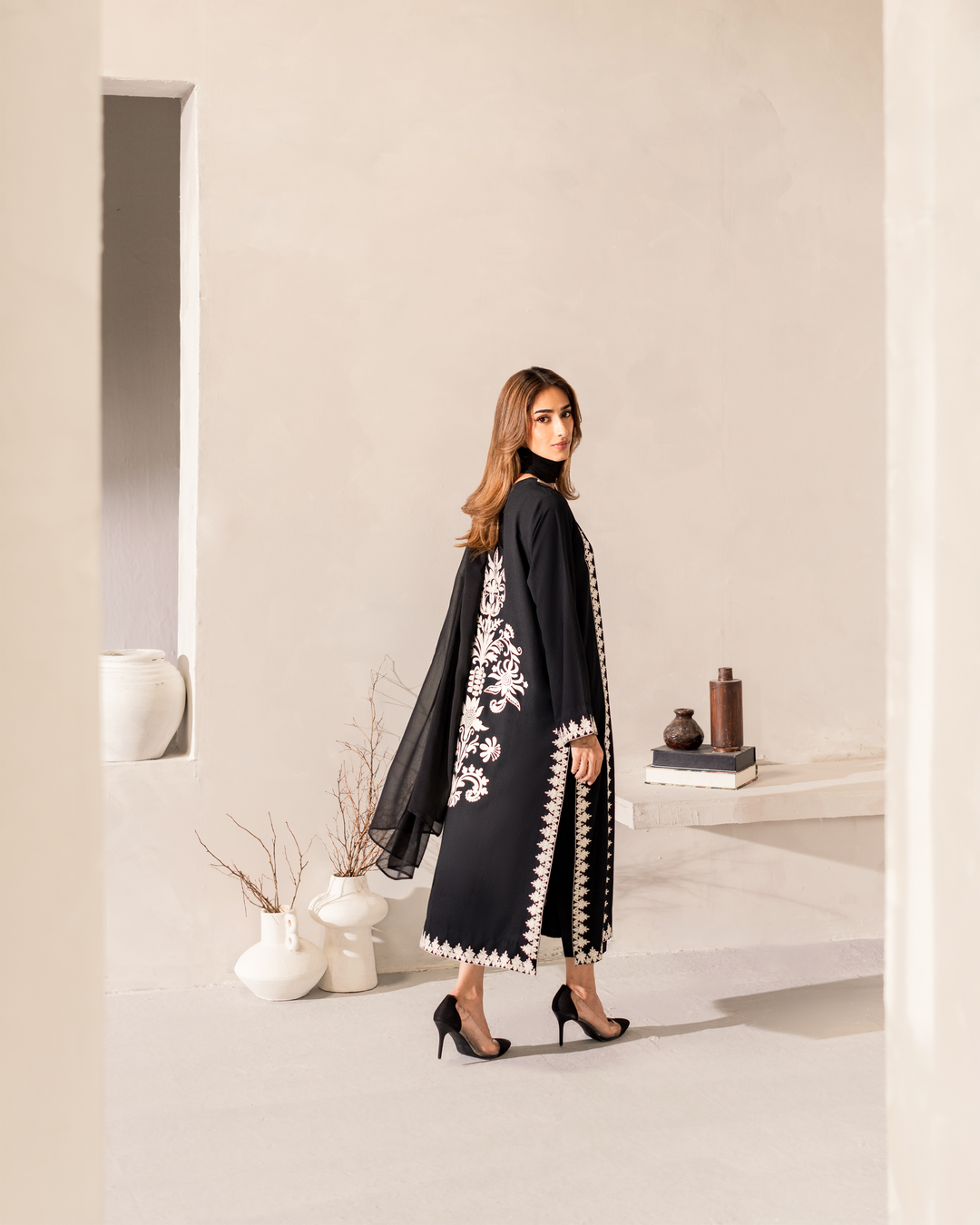 Shadow and Sheen: The Art of Dark Luxury 3pc suite set