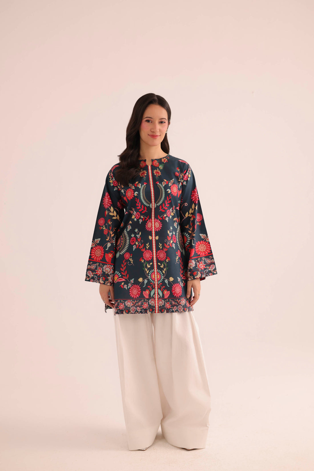 Elegant & Ethereal Embroidered Tunic Set